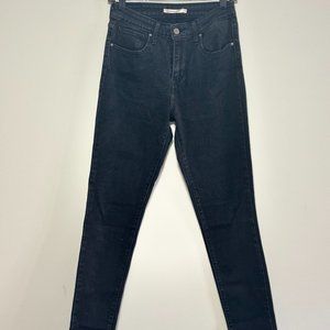 Levi's Super Skinny Black Jeans